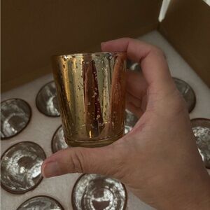 Mercury Glass Votive Holders